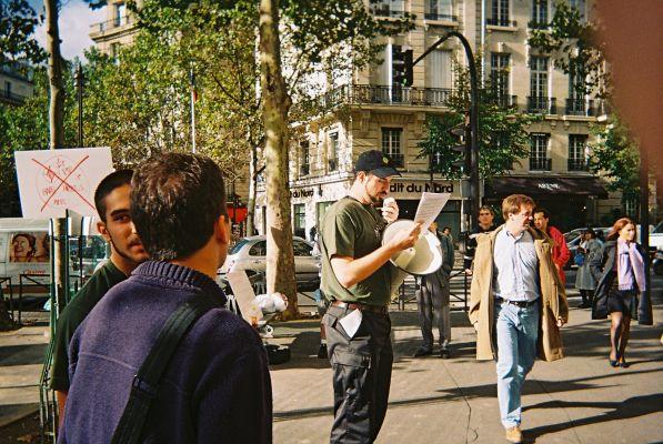 Paris Sit-IN 01.10.2005
