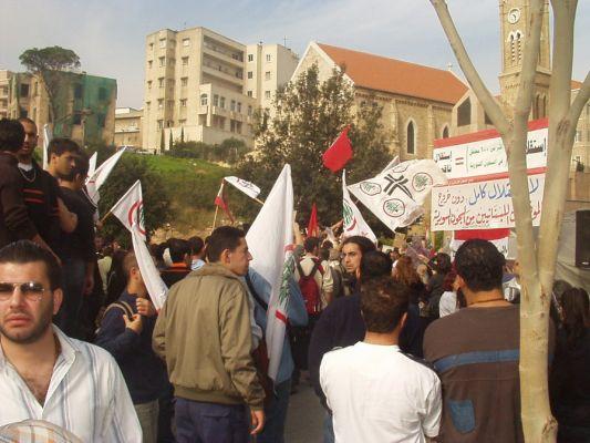 ESCWA – An-Nahar (Gebran Tueni) – Demonstration – 12 November 2005