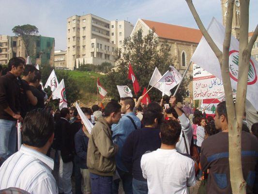 ESCWA – An-Nahar (Gebran Tueni) – Demonstration – 12 November 2005