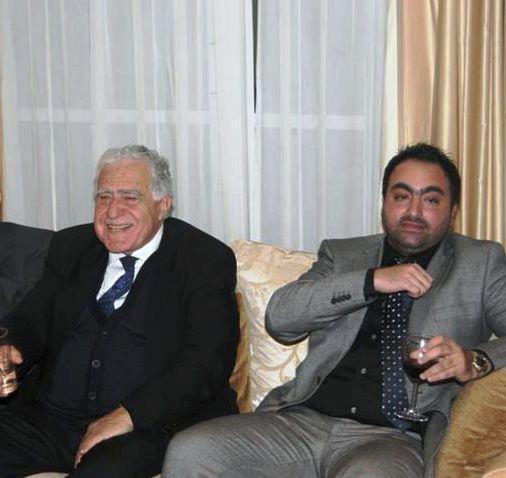 The Meeting of Abu Arz with Patriarch Beshara Al-Rahi in Cyprus 12-02-2012