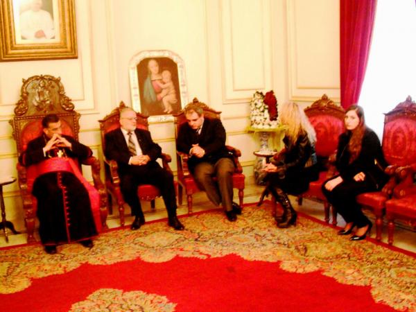 GOTC visiting the Patriarch in Bkerki – 2011
