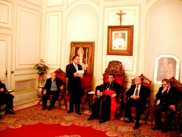 GOTC visiting the Patriarch in Bkerki – 2011
